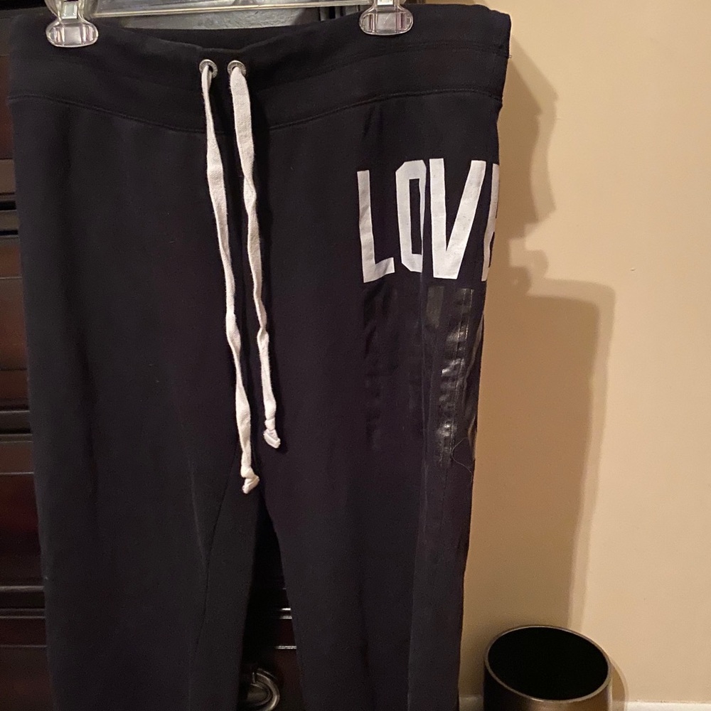 Pink 2 piece crop pant set